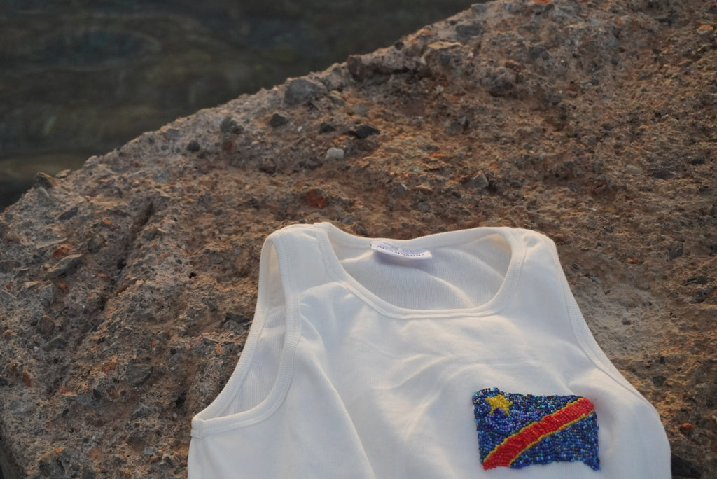 Men's DRC Hand-Beaded Embroidery Vest