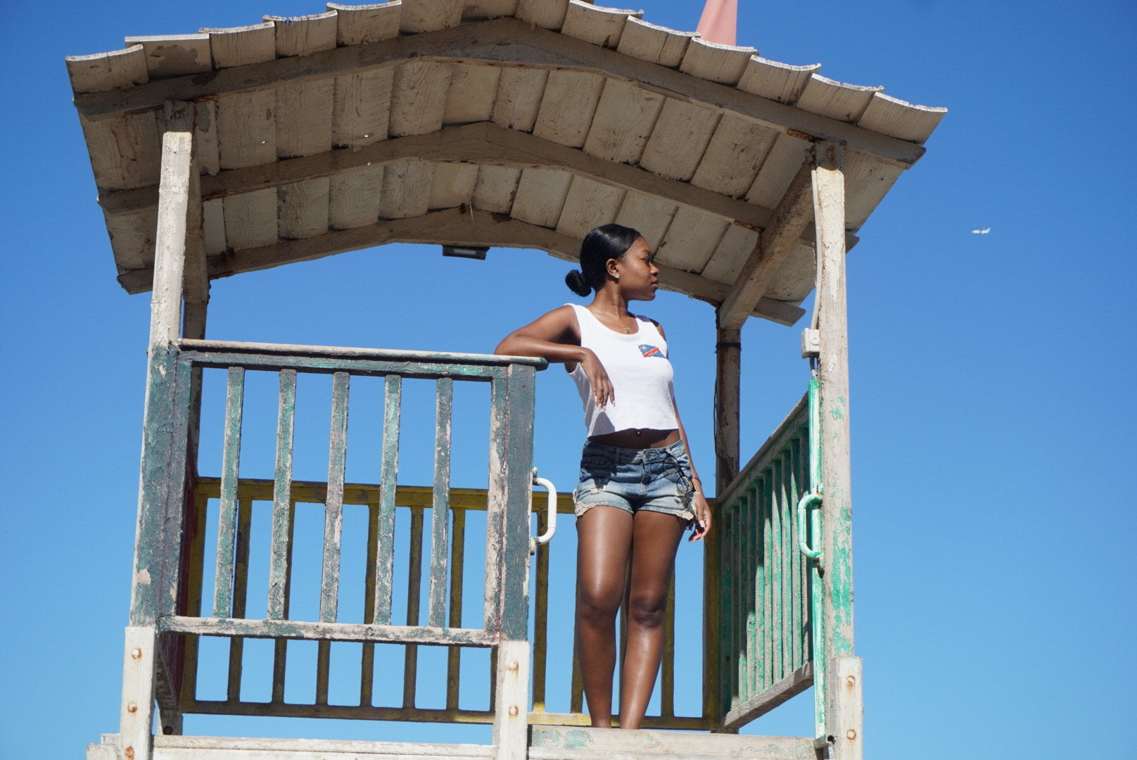 Women's DRC Hand-Beaded Embroidery (Lightly Cropped) Vest